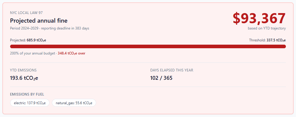 Fine projected in real time